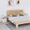 Berkfield Bedside Cabinets 2 pcs White 40x34x45 cm Solid Wood Pine 1