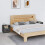 Berkfield Bedside Cabinets 2 pcs Grey 40x34x45 cm Solid Wood Pine 1