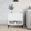 Berkfield Side Table White 50x46x50 cm Engineered Wood 1