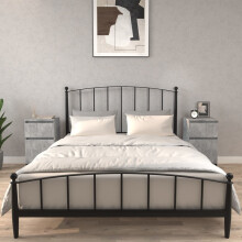 Berkfield Bedside Cabinets 2 pcs Concrete Grey 40x35x70 cm