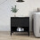 Berkfield Side Table Black 50x46x50 cm Engineered Wood 1