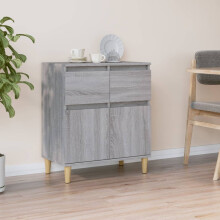 Berkfield Sideboard Grey Sonoma 60x35x70 cm Engineered Wood