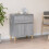 Berkfield Sideboard Grey Sonoma 60x35x70 cm Engineered Wood 1