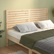 Berkfield Bed Headboard 206x4x100 cm Solid Wood Pine