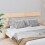 Berkfield Bed Headboard 204x3x81 cm Solid Wood Pine 1