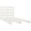 Berkfield Bed Frame without Mattress White 75x190 cm Small Single Solid Wood Pine 5