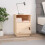Berkfield Bedside Cabinet 40x34x55 cm Solid Wood Pine 1