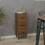 Berkfield Sideboard Brown oak 34.5x34x90 cm Engineered Wood 1
