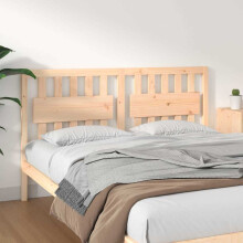 Berkfield Bed Headboard 165.5x4x100 cm Solid Wood Pine