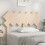 Berkfield Bed Headboard 132x3x81 cm Solid Wood Pine 1