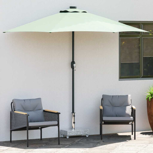 Berkfield Umbrella Base Light Grey 45x25x8.3 cm Granite 2