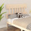 Berkfield Bed Headboard 143.5x3x81 cm Solid Wood Pine 1