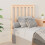 Berkfield Bed Headboard 81x6x101 cm Solid Wood Pine 1