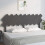 Berkfield Bed Headboard Grey 178x3x80.5 cm Solid Wood Pine 1