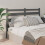 Berkfield Bed Headboard Grey 206x4x100 cm Solid Wood Pine 1