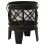 Berkfield Rustic Fire Pit with Poker Œ¶42x54 cm Steel 2
