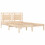 Berkfield Bed Frame without Mattress 120x190 cm Small Double Solid Wood 4