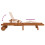 Berkfield 2 Piece Sunlounger Set with Table Solid Wood Acacia 6