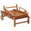 Berkfield 2 Piece Sunlounger Set with Table Solid Wood Acacia 8