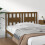 Berkfield Bed Headboard Honey Brown 125.5x4x100 cm Solid Wood Pine 1
