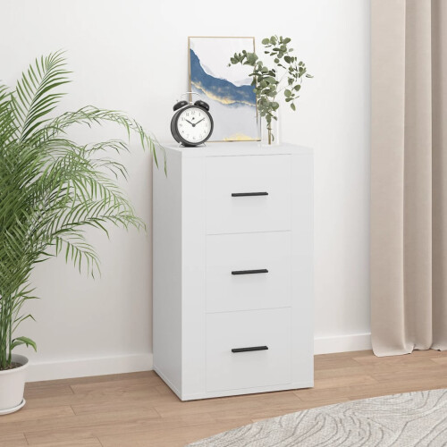 Berkfield Sideboard White 40x33x70 cm Engineered Wood