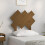 Berkfield Bed Headboard Honey Brown 72.5x3x81 cm Solid Wood Pine 1