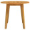 Berkfield Garden Table ò85x75 cm Solid Wood Acacia 3