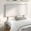 Berkfield Bed Headboard White 124x6x82.5 cm Solid Wood Pine 1