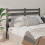 Berkfield Bed Headboard Grey 146x4x100 cm Solid Wood Pine 1