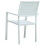 Berkfield 5 Piece Garden Dining Set White 7