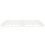 Berkfield Bed Frame without Mattress White 180x200 cm Super King Solid Wood Pine 8