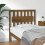 Berkfield Bed Headboard Honey Brown 95.5x4x100 cm Solid Wood Pine 1