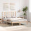 Berkfield Bed Frame without Mattress 135x190 cm Double Solid Wood 3