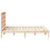 Berkfield Bed Frame without Mattress 135x190 cm Double Solid Wood 6