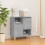 Berkfield Sideboard Concrete Grey 60x35x70 cm Engineered Wood 1