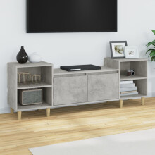 Berkfield TV Cabinet Concrete Grey 160x35x55 cm Engineered Wood