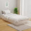 819893 Berkfield Bed Frame without Mattress White Solid Wood 90x200 cm 1