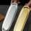 Modern Narrow Appetizer Serving Dish Elegant Corrosions-gold D 6