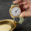 Modern Narrow Appetizer Serving Dish Elegant Corrosions-gold D 7