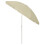 Berkfield Beach Parasol Sand Yellow 240 cm 3