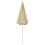 Berkfield Beach Parasol Sand Yellow 240 cm 4