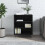 Berkfield Sideboard Black 57x35x70 cm Engineered Wood 1