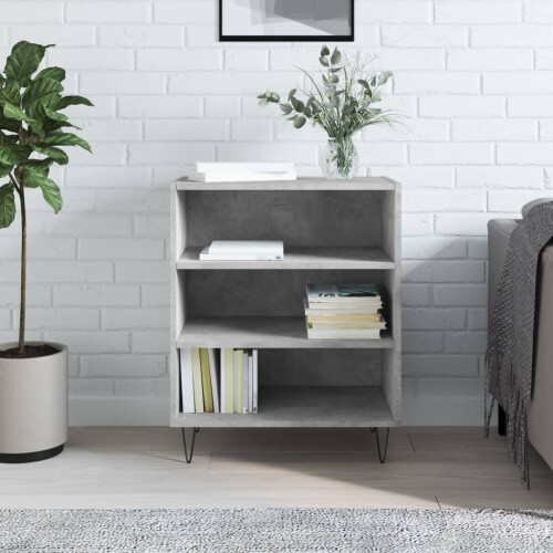 Berkfield Sideboard Concrete Grey 57x35x70 cm Engineered Wood
