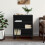 Berkfield Sideboard Black 57x35x70 cm Engineered Wood 1