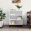 Berkfield Sideboard High Gloss White 57x35x70 cm Engineered Wood 1
