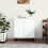 Berkfield Sideboard White 60x35x70 cm Engineered Wood 1