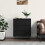 Berkfield Sideboard Black 60x35x70 cm Engineered Wood 1