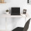 Berkfield Desk Top White 80x40x2.5 cm Solid Wood Pine 1