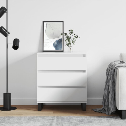 Berkfield Sideboard White 60x35x70 cm Engineered Wood