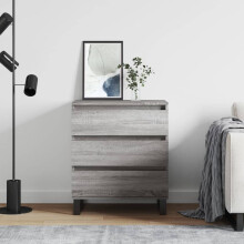 Berkfield Sideboard Grey Sonoma 60x35x70 cm Engineered Wood